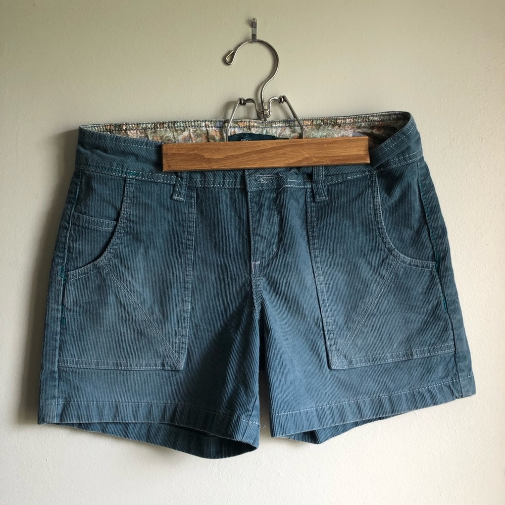 Women's Blue Casual Shorts